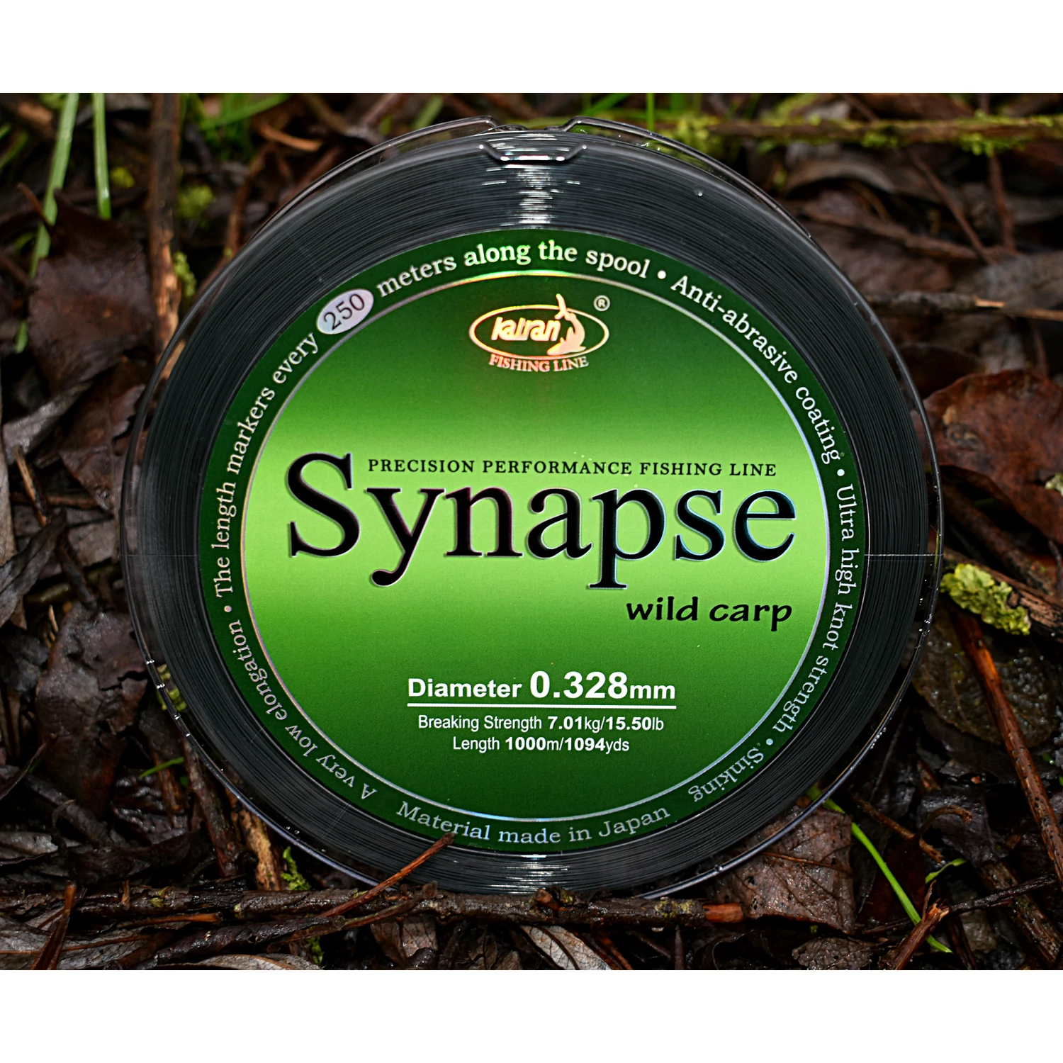 Katran Fishing Line Synapse Wild carp 0,328 mm 1000m