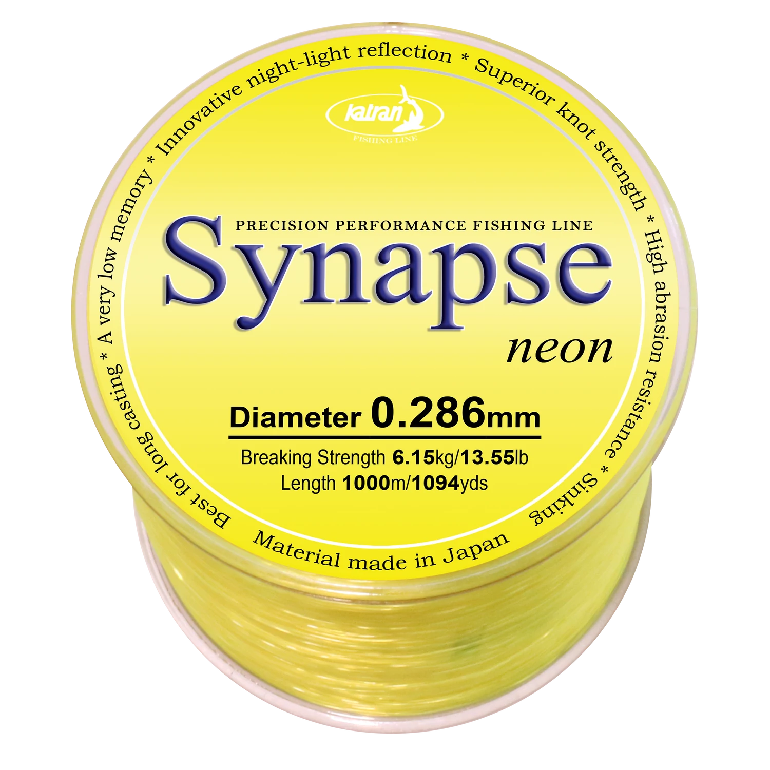 Katran Fishing Line Synapse Neon 0,286mm 1000m