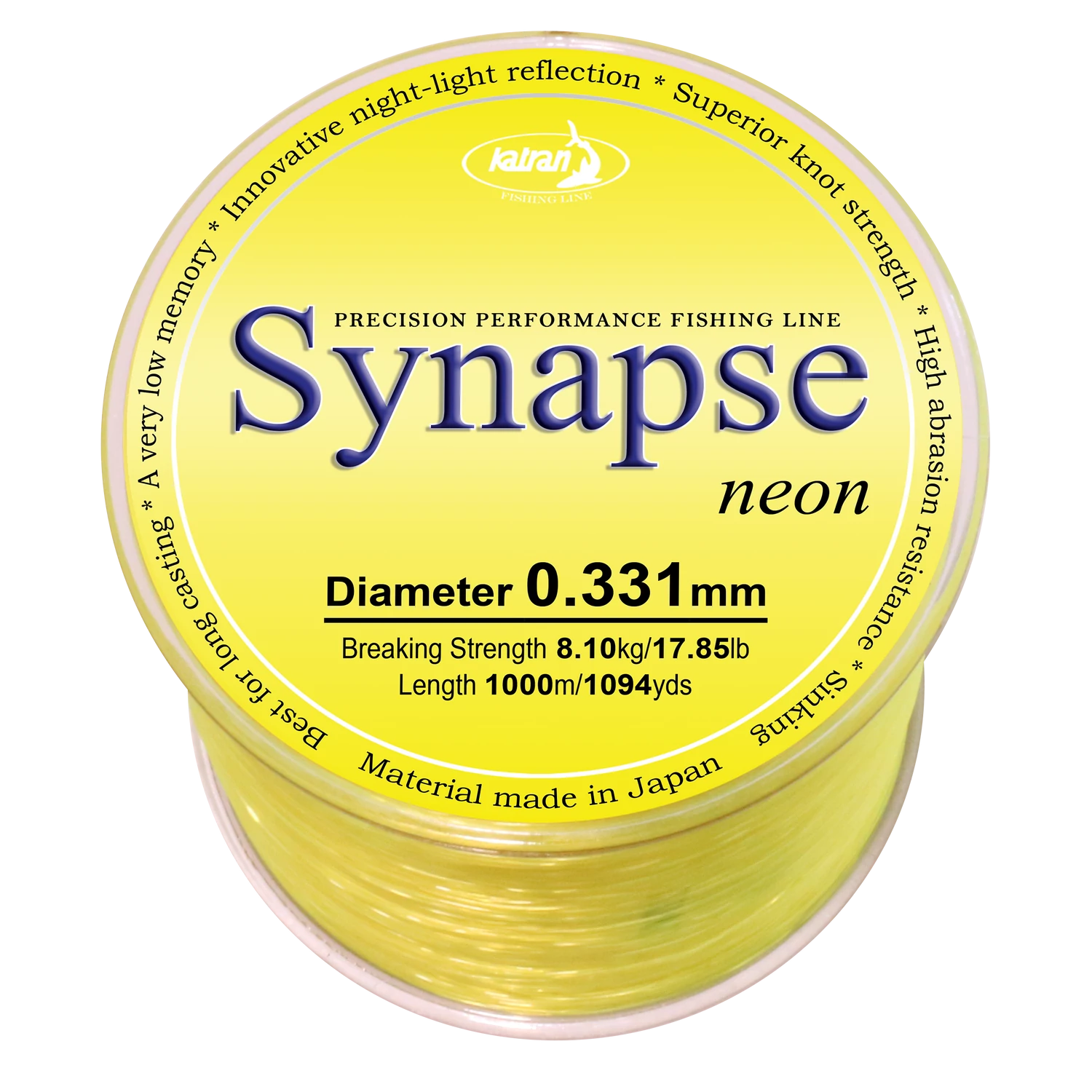Katran Fishing Line Synapse Neon 0,331mm 1000m