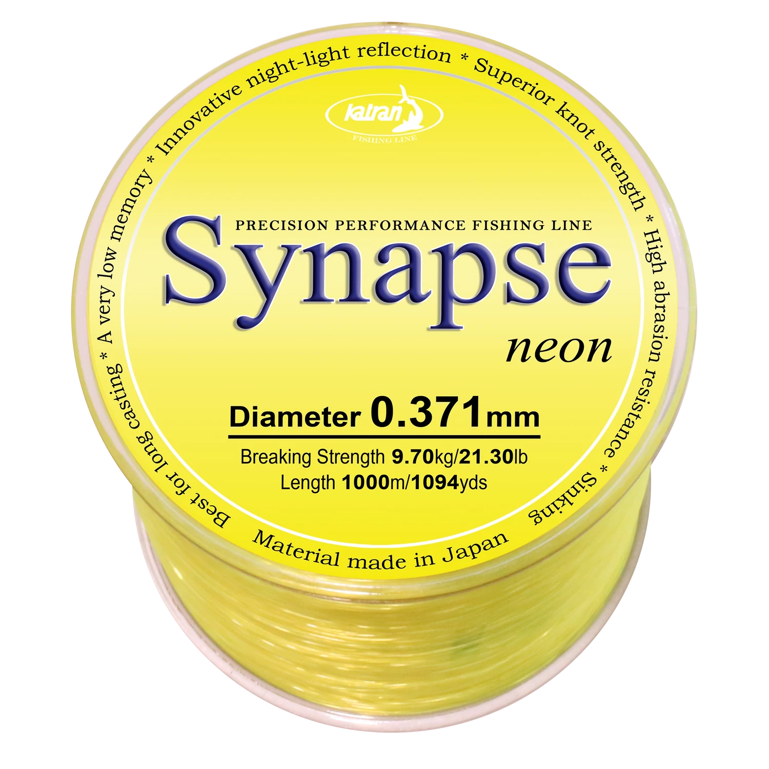 Katran Fishing Line Synapse Neon 0,371mm 1000m
