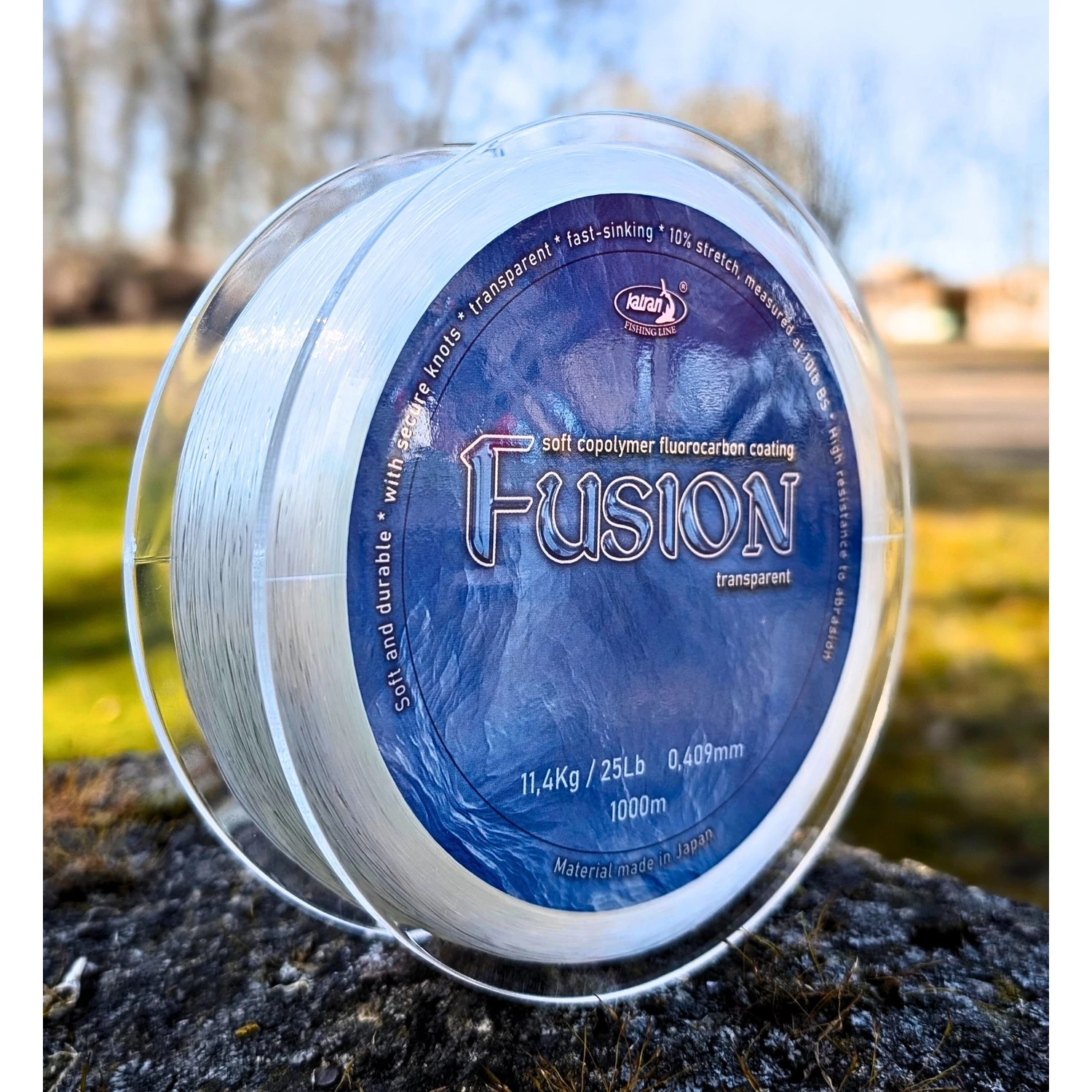 Katran Fluorocarbon coated line FUSION 0.409 mm 1000m