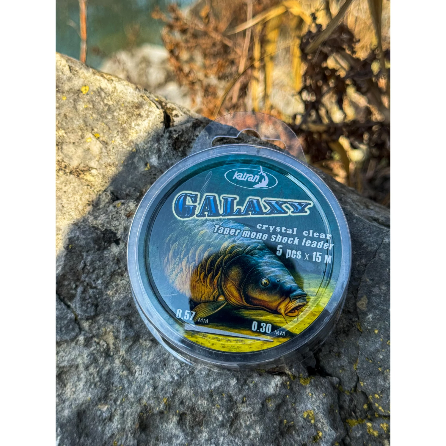 Katran Taper mono shock leader Galaxy cast 0,26-0,47mm 
