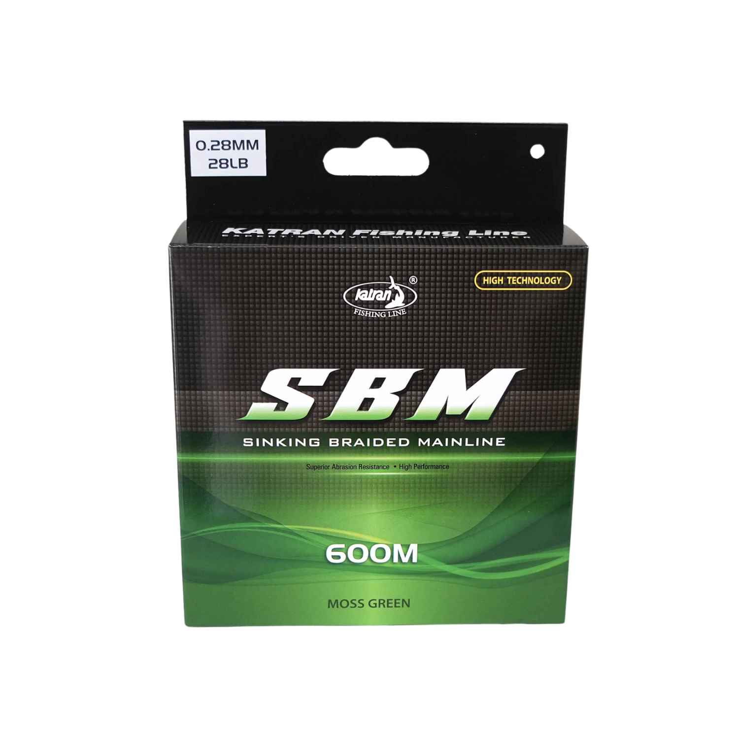 Katran SBM fonott zsinór 0,28mm 28lb 600m
