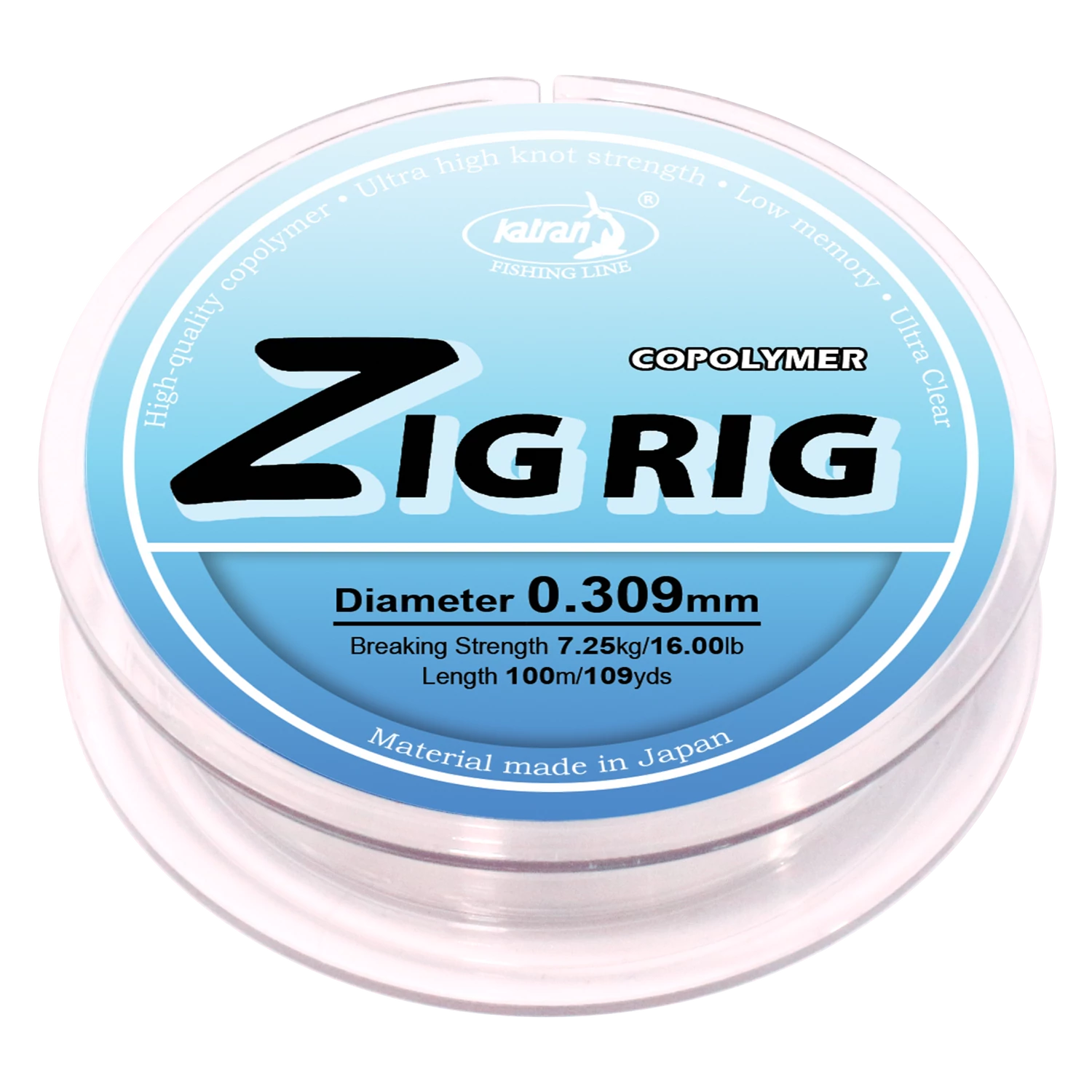 Katran Fishing Line ZIG RIG 0,309mm 100m