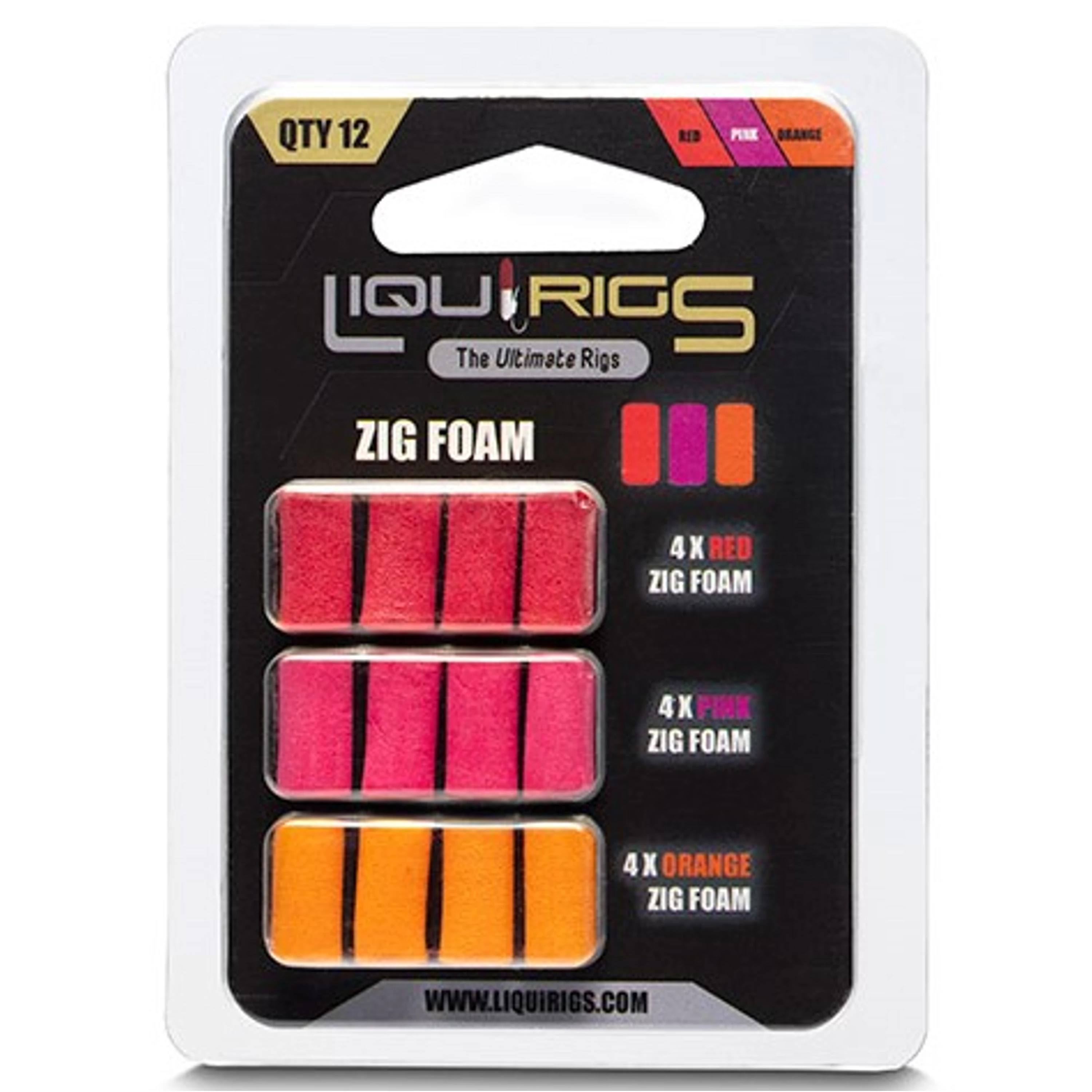 Liquid Zig szivacs, Red, Pink & Orange