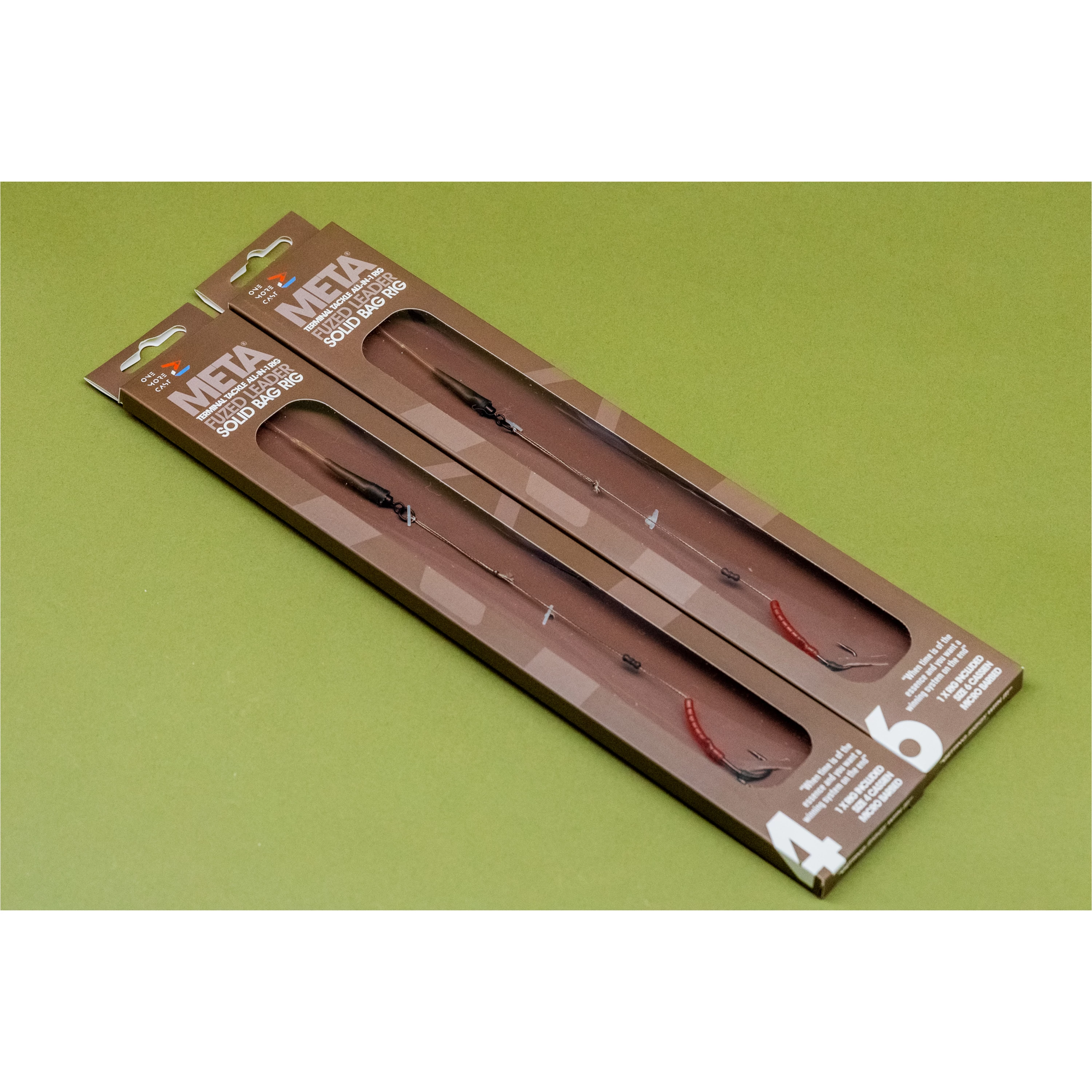 Meta Terminal Tackle All-in-1 rig Fuzed Leader Solid Bag Rig