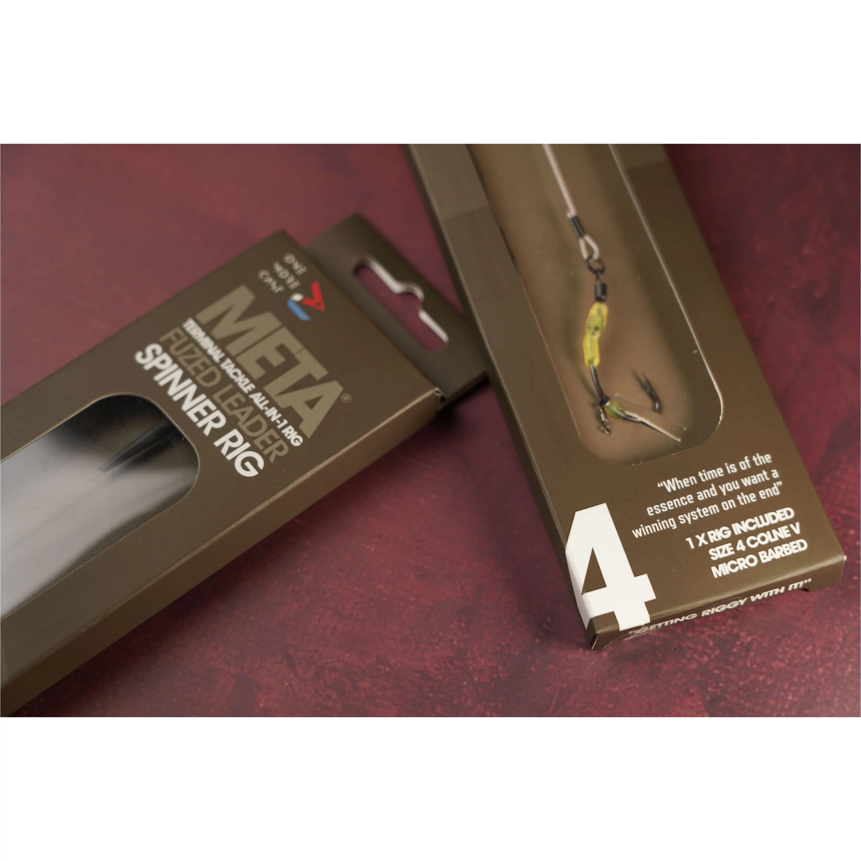 Meta Terminal Tackle All-in-1 rig  Fuzed Leader Spinner Rig