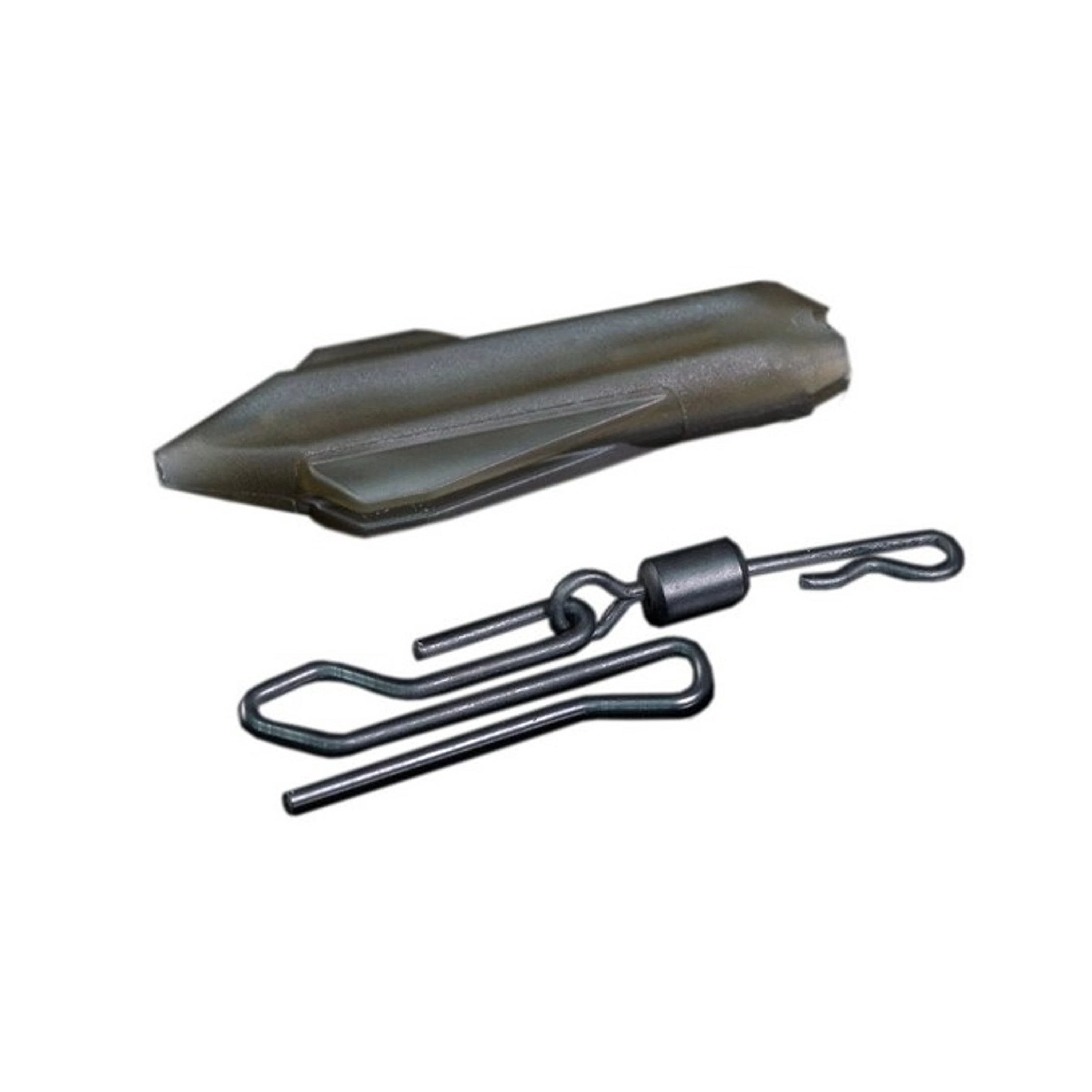 RIDGEMONKEY CONNEXION UNI LEAD CLIP ÓLOMKLIPSZ CAMO GREEN 5DB