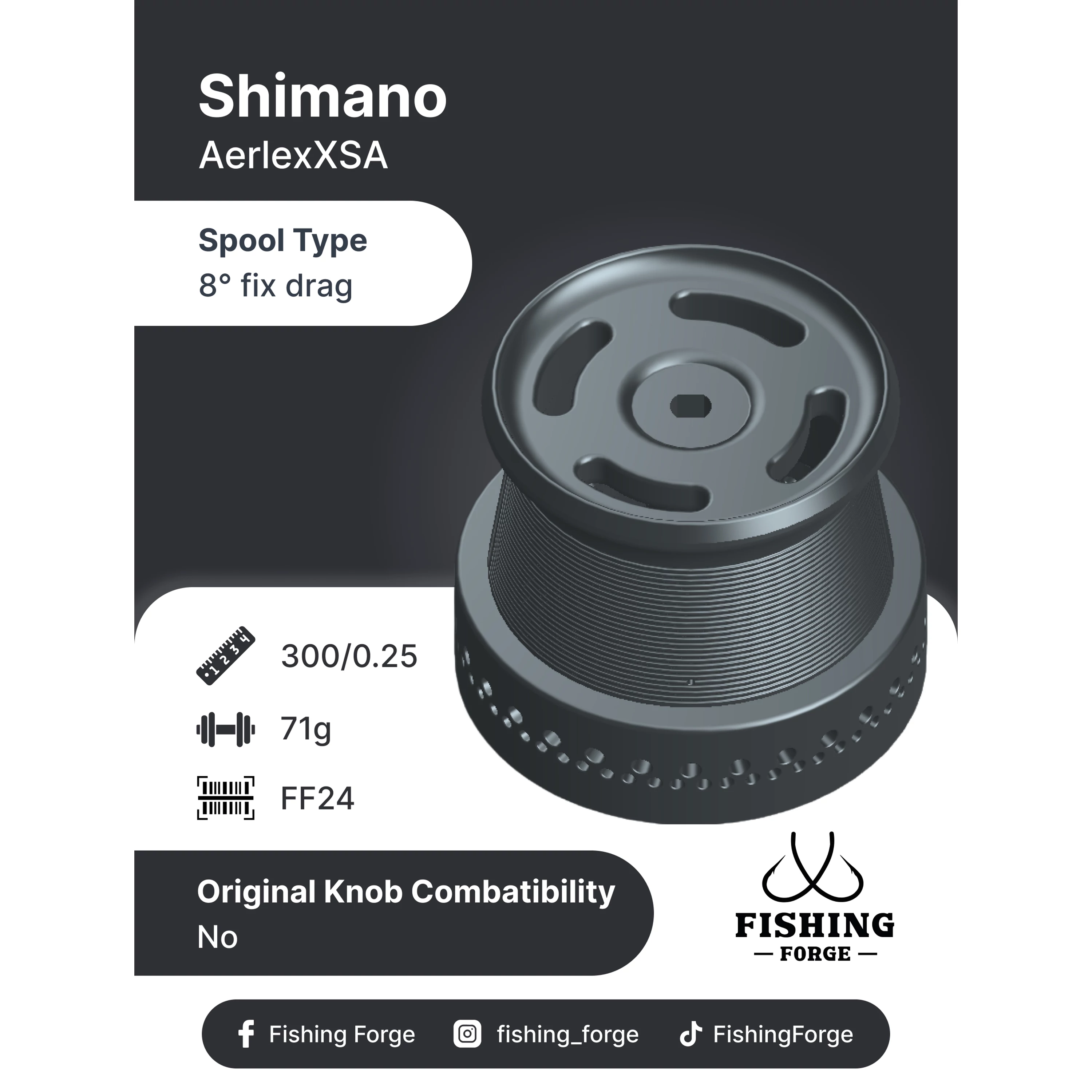 Fishing Forge pótdob-Shimano Aerlex XSA