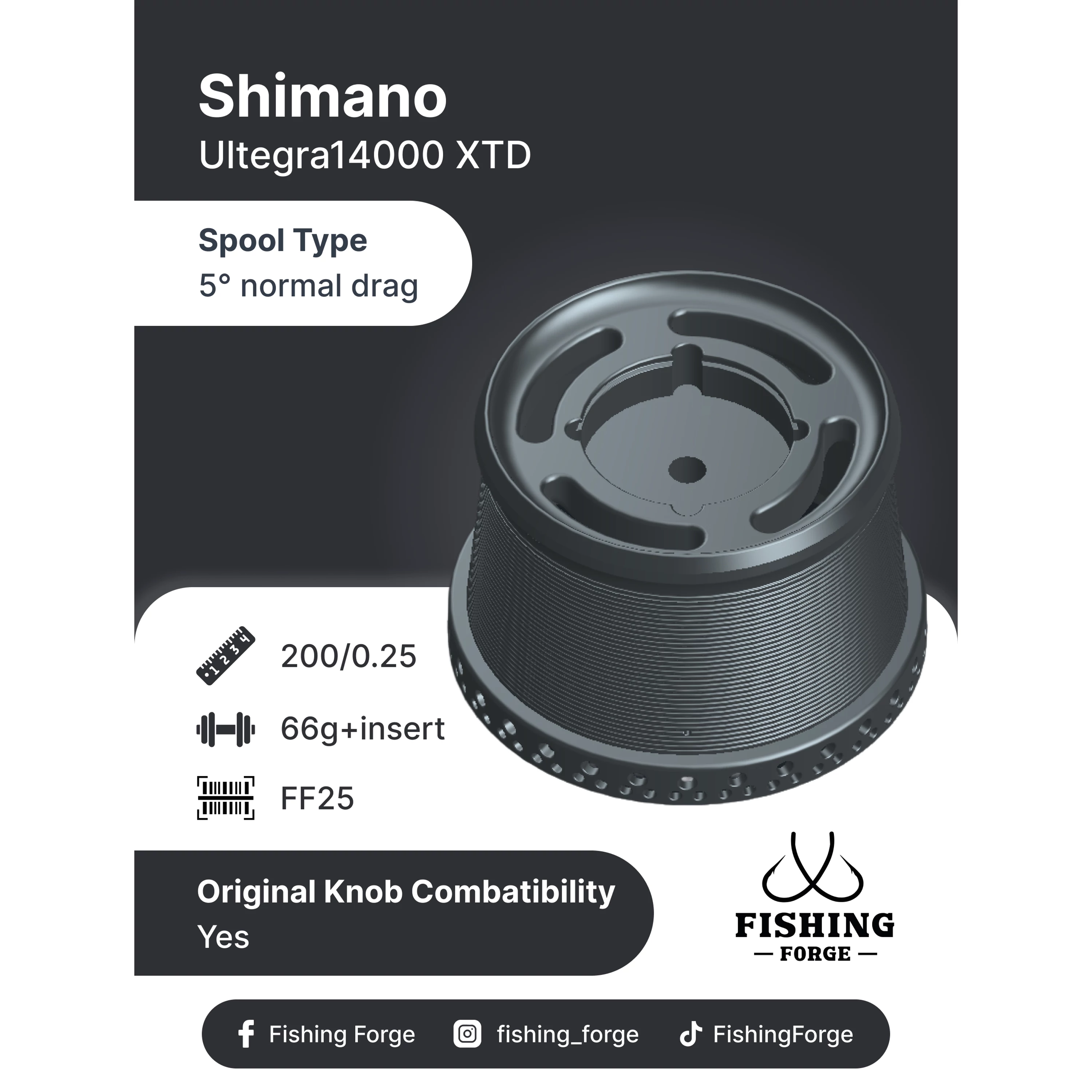 Fishing Forge pótdob-Ultegra 14000 XTD