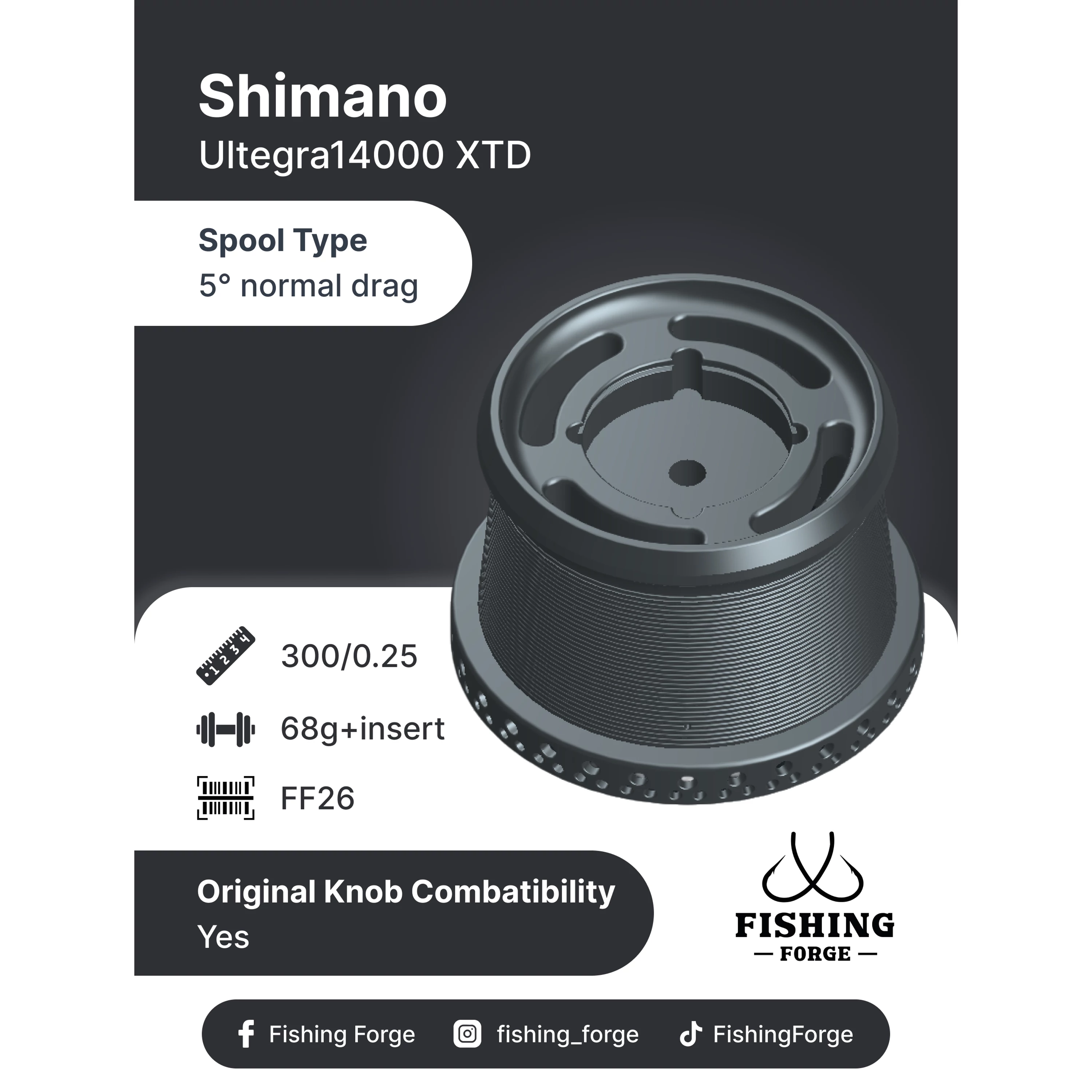 Fishing Forge pótdob-Ultegra 14000 XTD