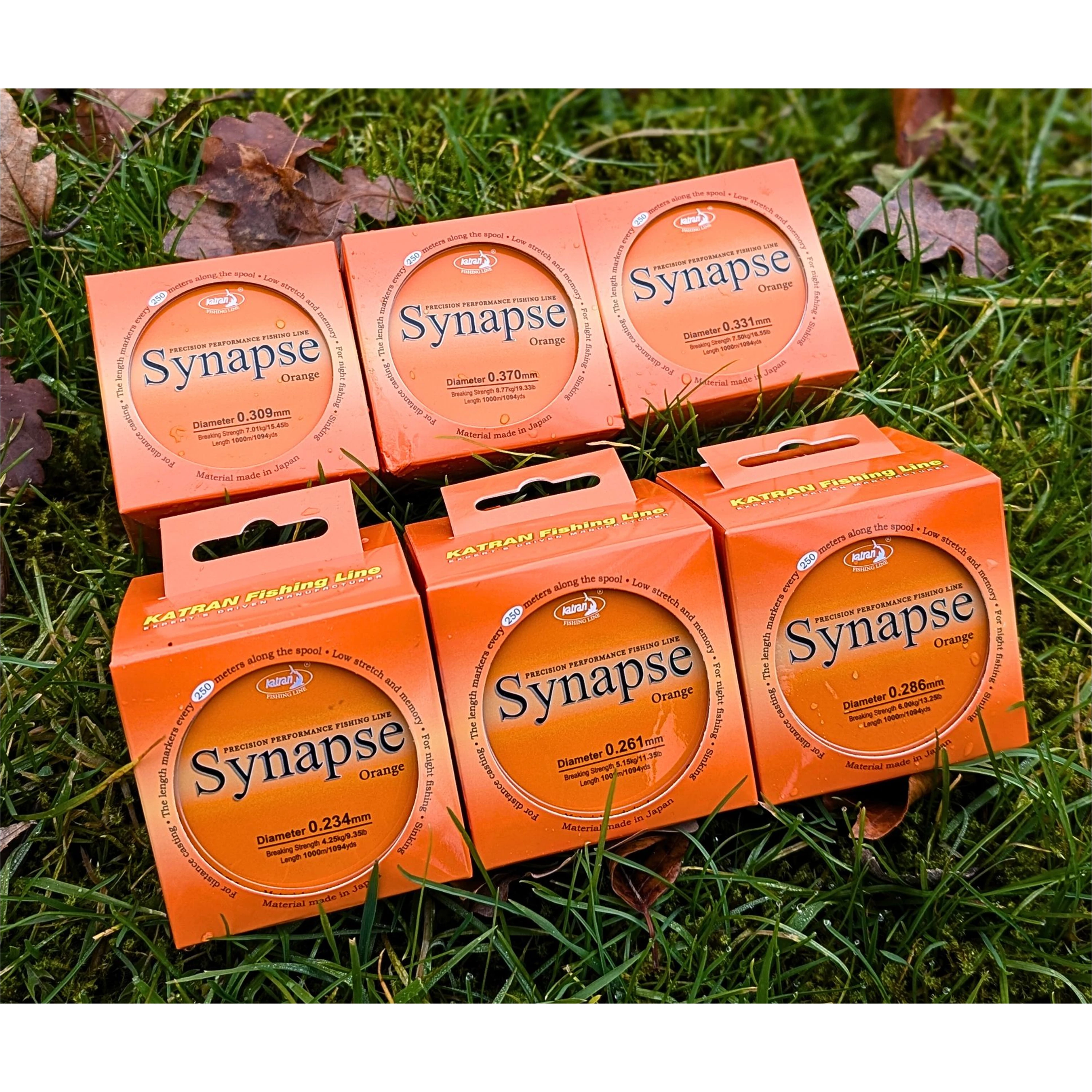 Katran Fishing Line Synapse Orange 0,234 mm 1000m