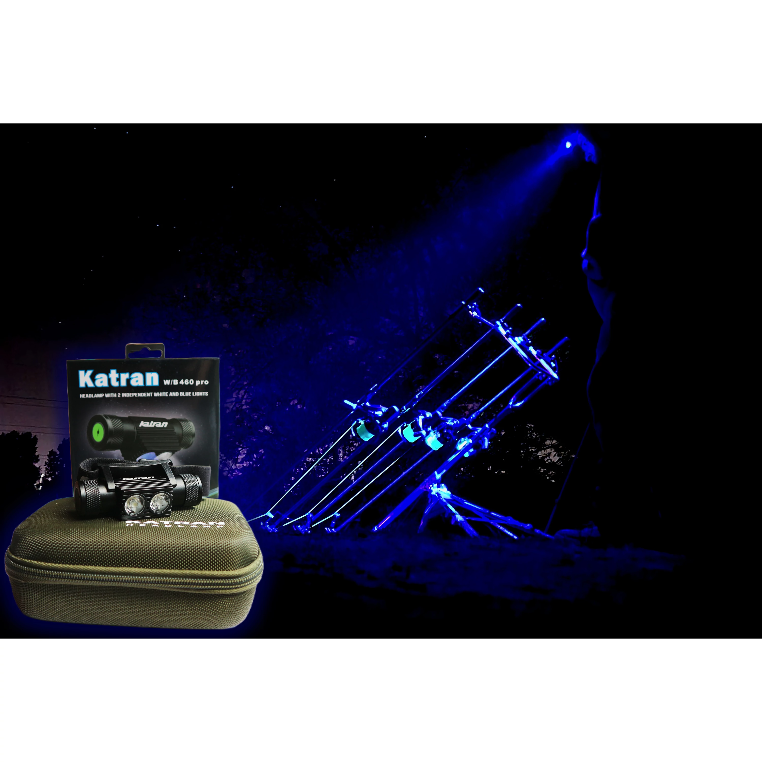 Katran fejlámpa W/B460 PRO