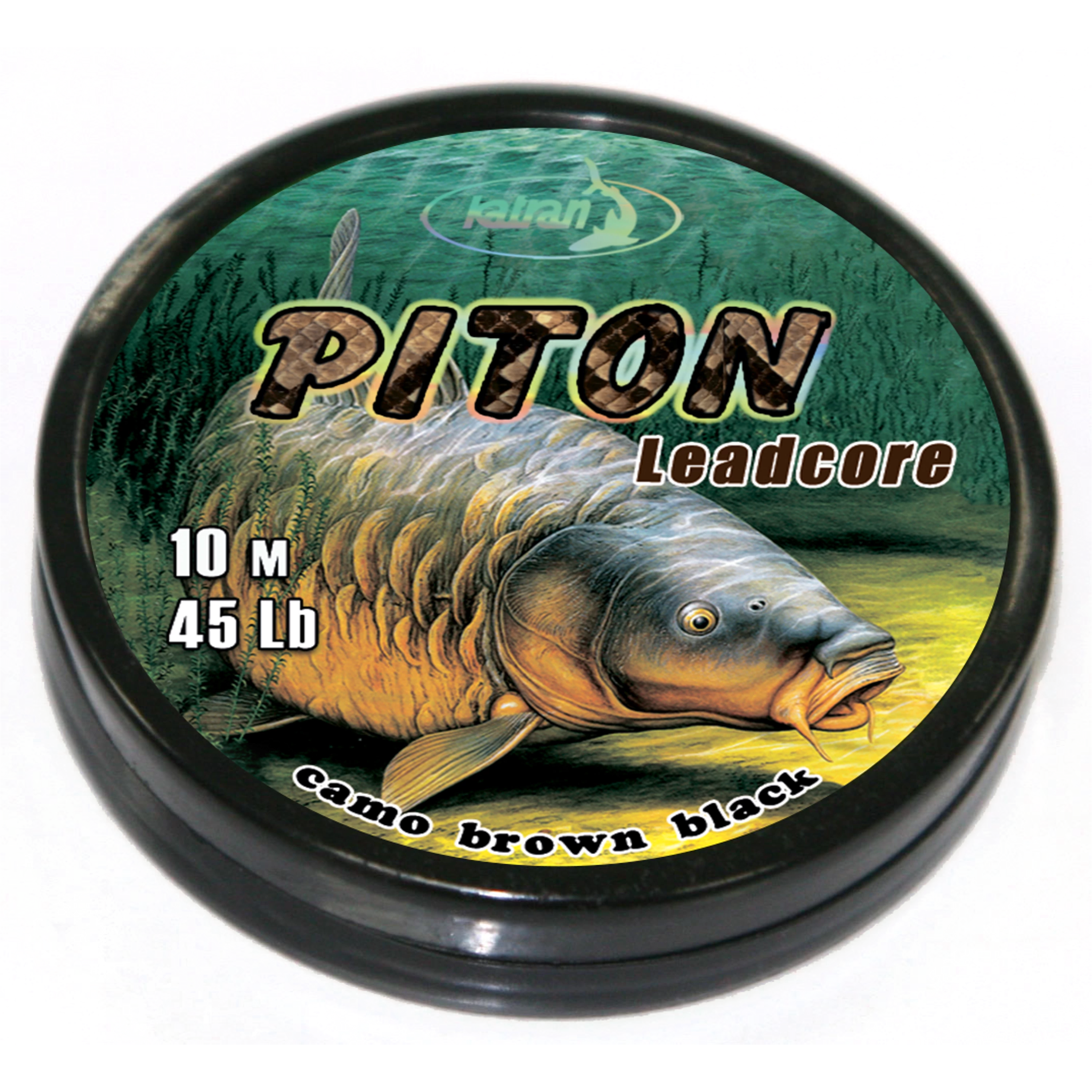 Katran Leadcore PITON camo brown black 45Lb 10m