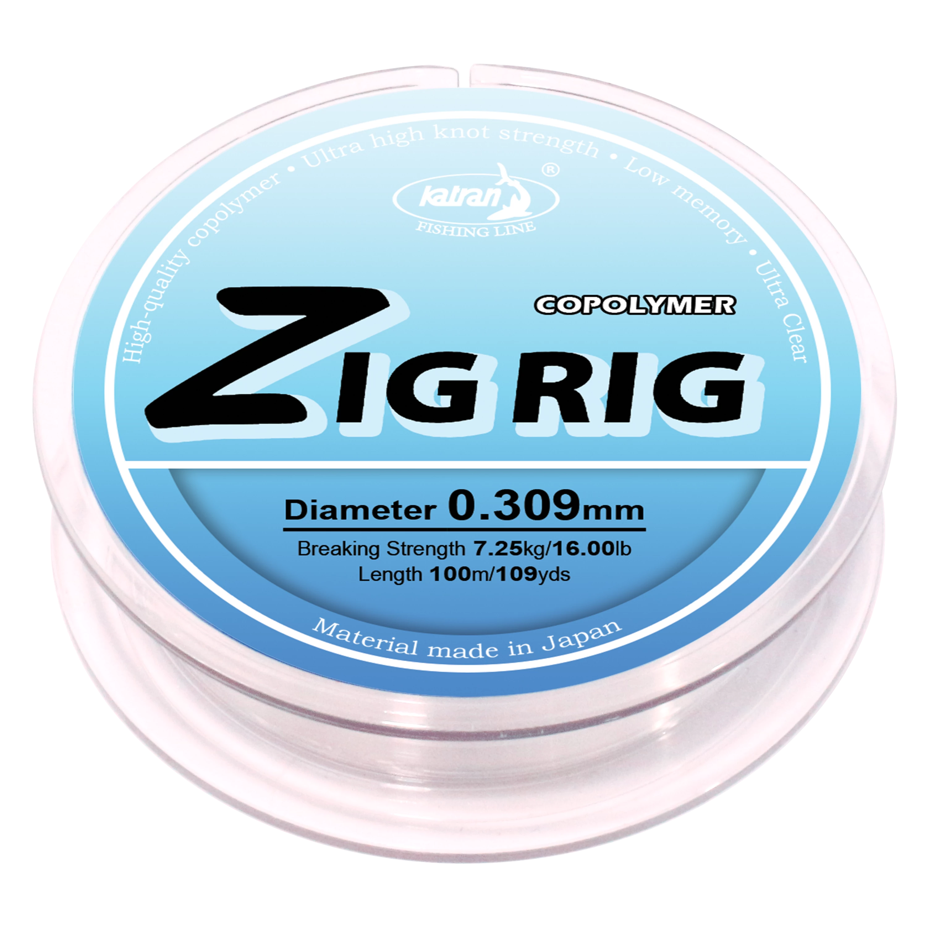 Katran Fishing Line ZIG RIG 0,309mm 100m