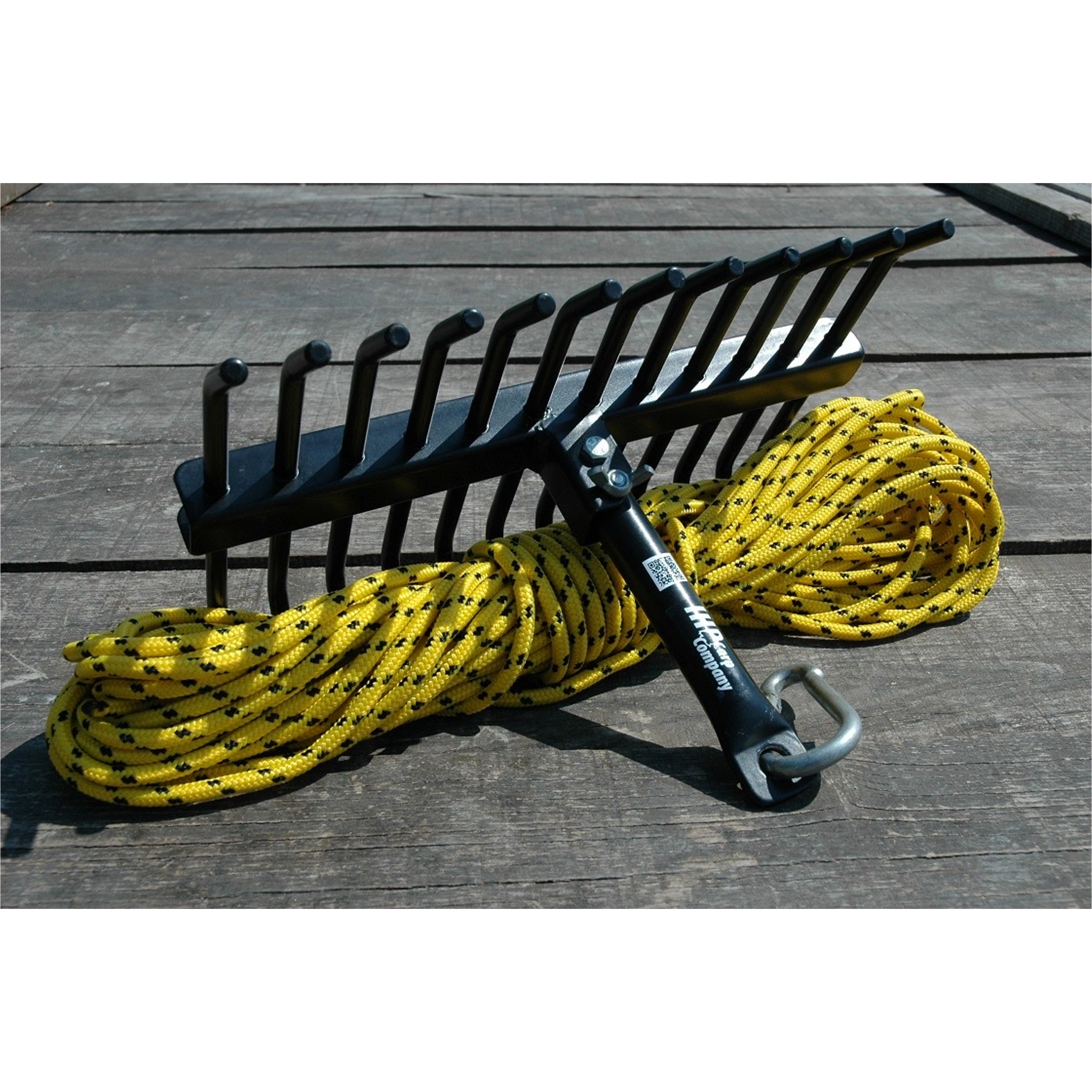 ICC Dobható hínárgereblye 20fm kötéllel+karabínerrel
