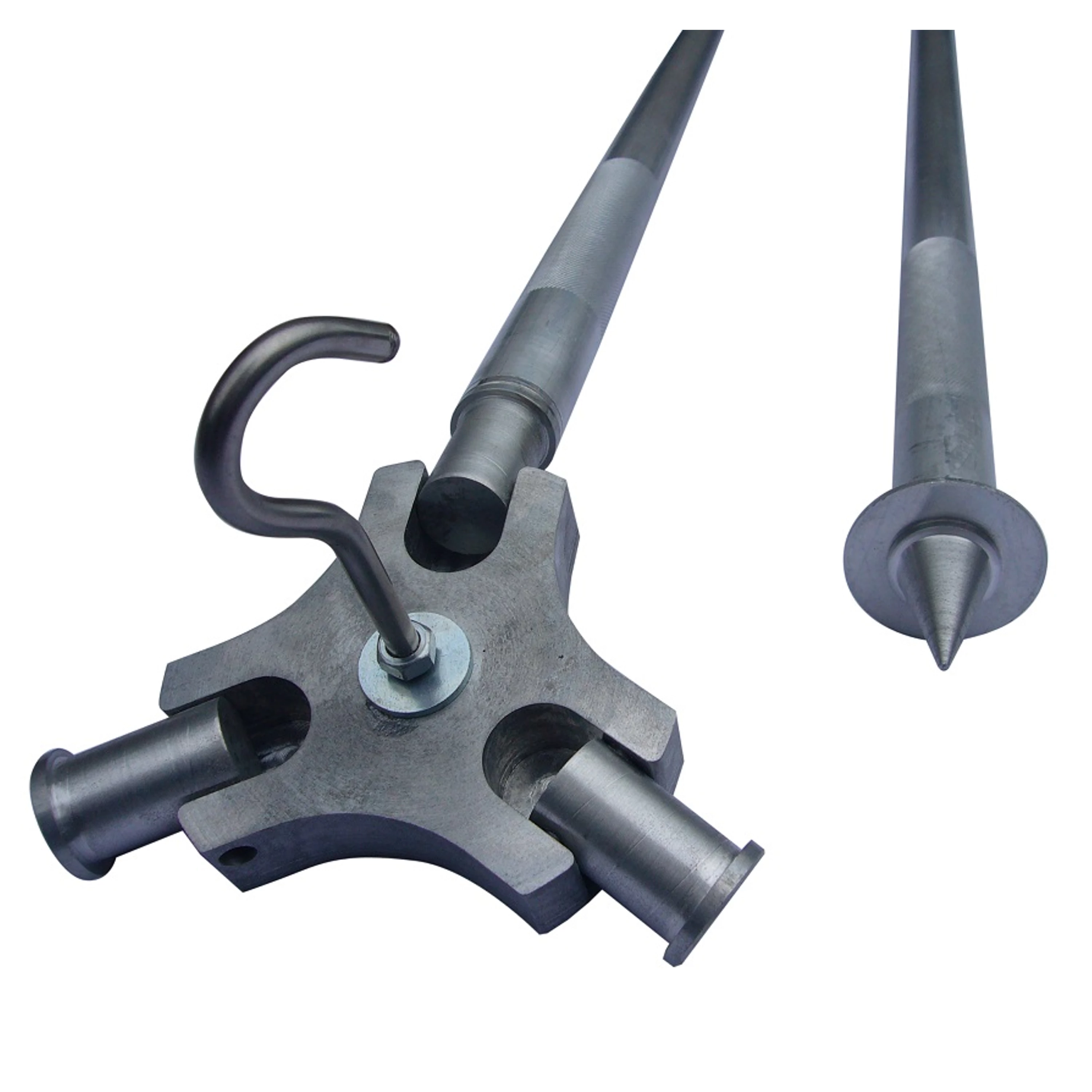 ICC Átalakító adapter medertapogató rúdhoz INOX kampóval